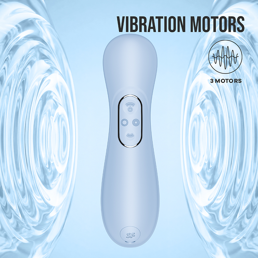 Satisfyer Pro 2 Generation 4 air pulse and Liquid Air technology