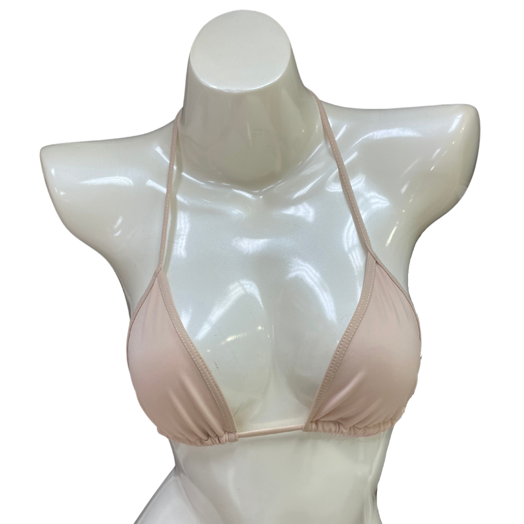 Candyland Teardrop Tri Top in Nude, main view