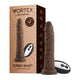 FemmeFunn Vortex Turbo Shaft 2.0 vibrating rotating dildo in brown
