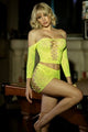 KILLER LEGS Diamond in the Rough Two-Piece Bodystocking
