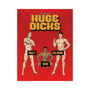 Huge Dicks Adult Coloring Book