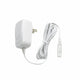 Magic Wand Mini Power Adapter, white wall plug with coiled charging cord