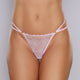 Allure Adore Good Girl Lace Front Thong Pink