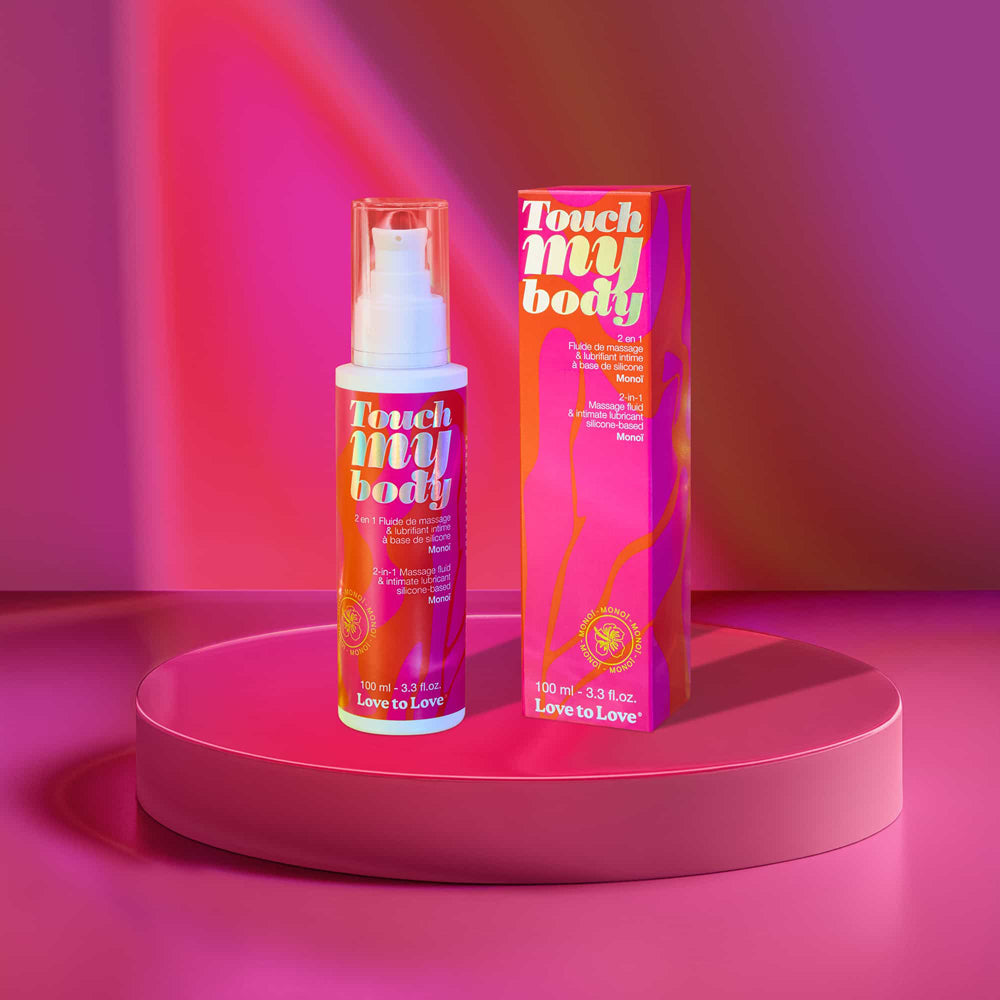 Love to Love Touch My Body 2-in-1 Massage Fluid Monoi, alternate view