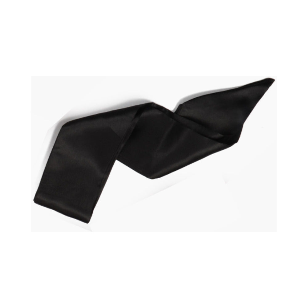 Black silk restraint tie from the Beloved Naughty Night In Gift Set