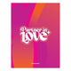 Love to Love Chasing Memories Scratch Off Intimate Bucket List, reverse side with the Partner in Love design