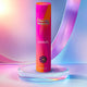 Love to Love Chasing Memories Scratch Off Intimate Bucket List, gift tube on a glass pedestal
