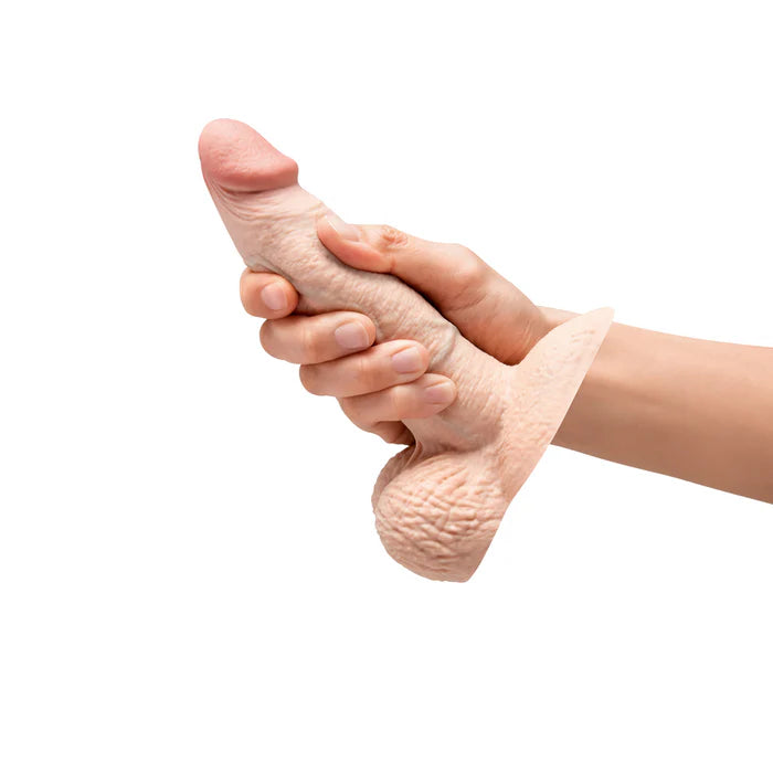 b-Vibe Slipskin Realistic Silicone Dildo Girthy