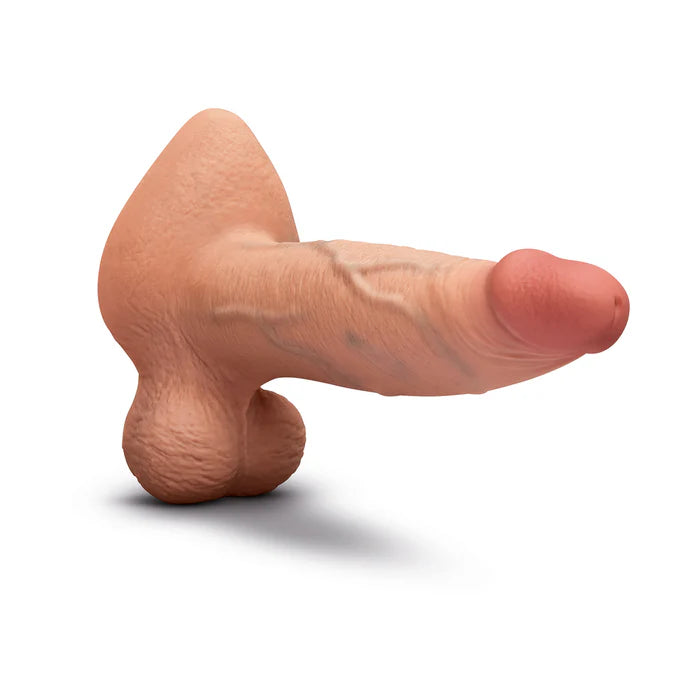 b-Vibe Slipskin Realistic Silicone Dildo Girthy