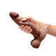 b-Vibe Slipskin Realistic Silicone Dildo Girthy