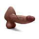 b-Vibe Slipskin Realistic Silicone Dildo Girthy