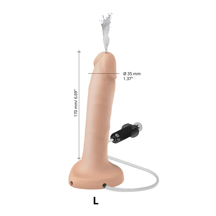 Strap-On-Me Squirting Cum Realistic Dildo