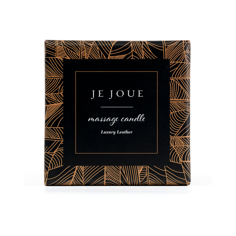 Je Joue Luxury Massage Candle Luxury Leather, detail view