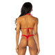 Candyland Vinyl Bikini in Apple Red, additional view