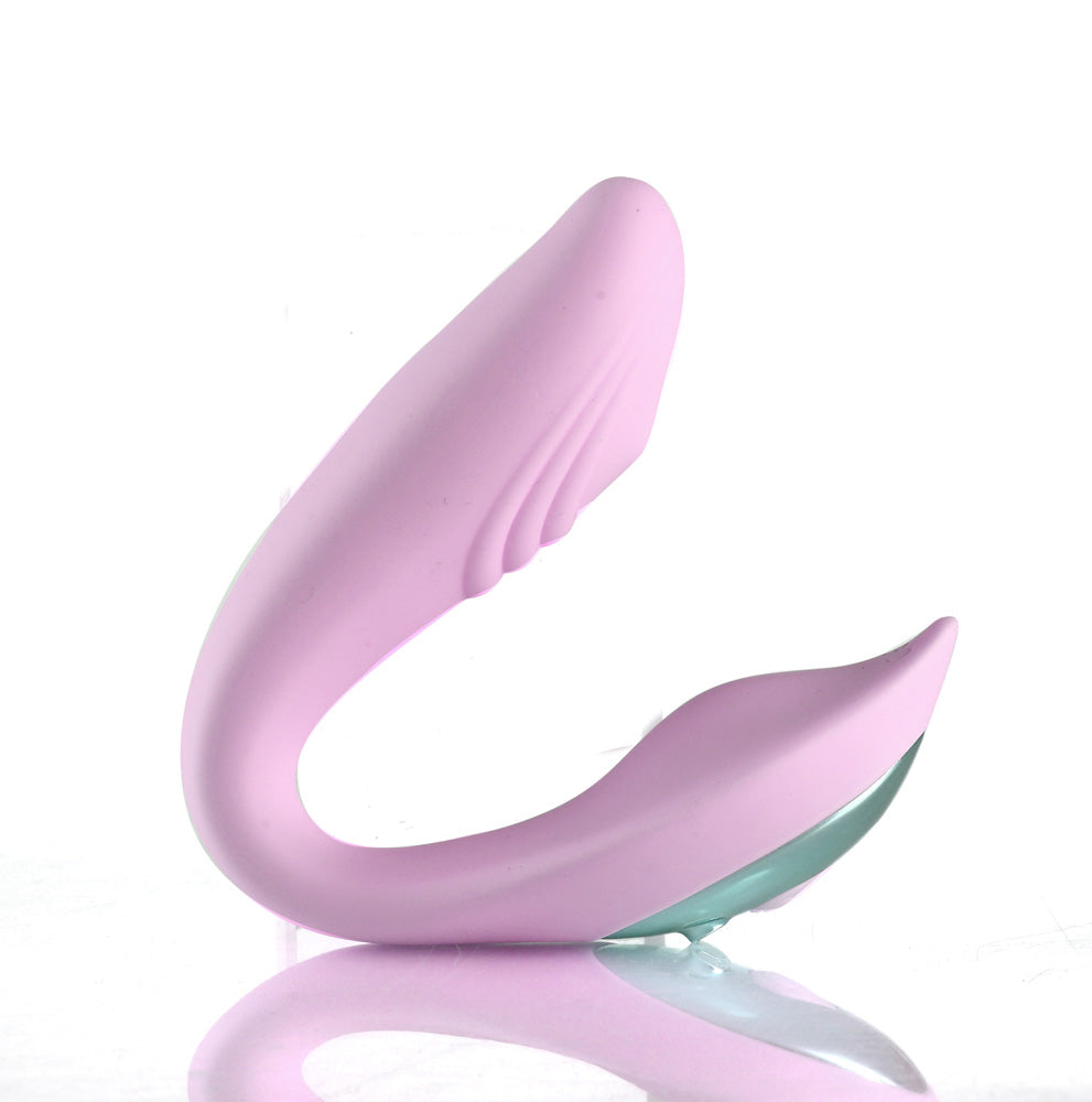 Harmonie bendable dual vibrator posed position