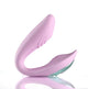 Harmonie bendable dual vibrator posed position