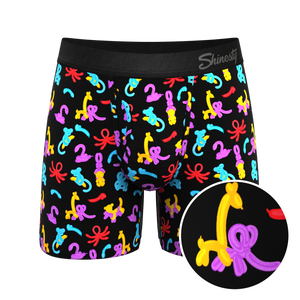 Shinesty The Knot Tonight's Balloon Animal Ball Hammock Pouch Underwear with Fly