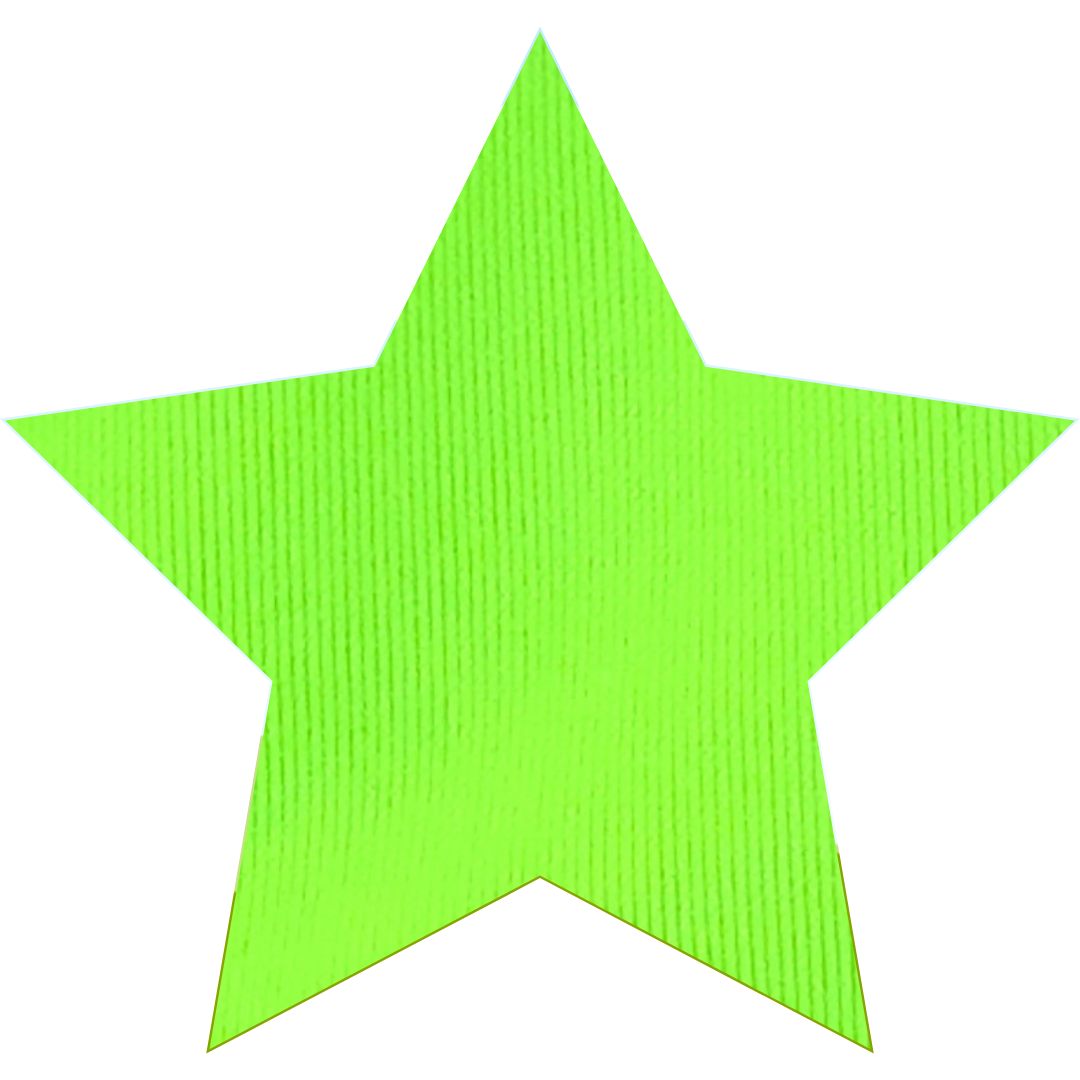 Candyland Teardrop Tri Top in Neon Green, color swatch