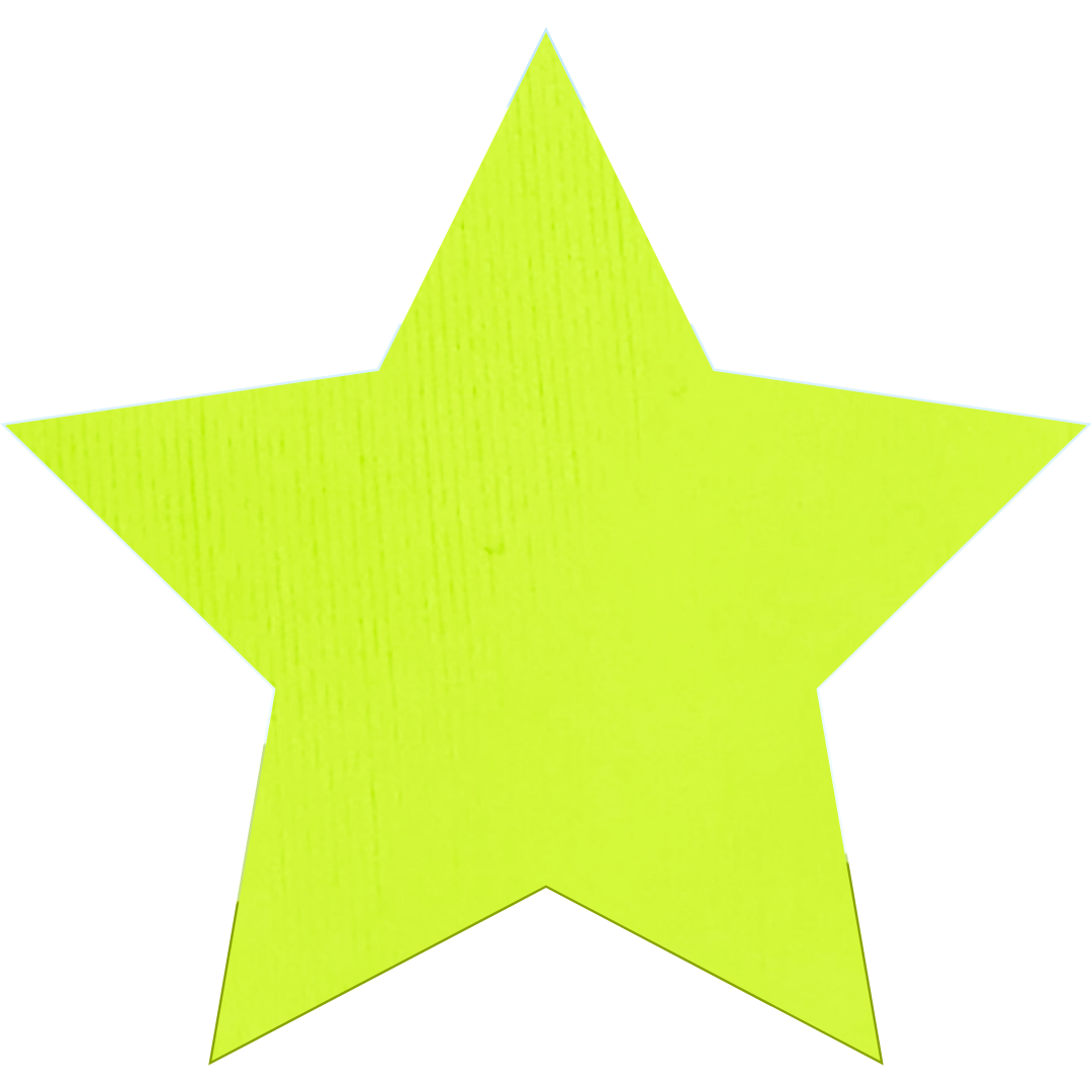 Candyland Crystal Teardrop Tri Top in Neon Yellow, color swatch