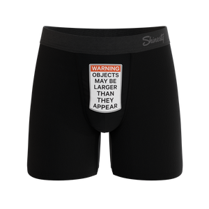 Shinesty The Rear View Size Warning Ball Hammock Pouch Underwear