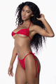 Candyland Crystal Crescent Set in Red, main view