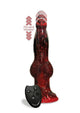 Alien Nation Fire Dragon Thrusting Dildo in Red and Black with remote control