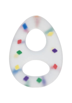 Alpha Liquid Silicone Dual Party Cock Ring