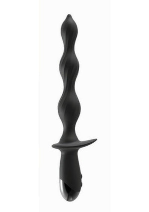 Ass-Sation Deep Dive Contoured Vibrating Silicone Anal Probe