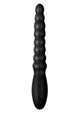 Ass-Sation Magic Wand Rechargeable Silicone Anal Vibrator - Black