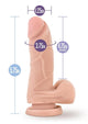 Au Naturel Mighty Mike Posable Dildo