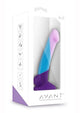 Avant D16 Purple Haze Silicone Dildo, retail packaging