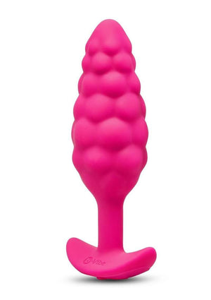 b-Vibe Bump Textured Silicone Vibrating Plug