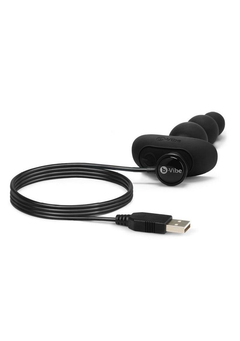 B-Vibe Triplet Silicone Anal Beads