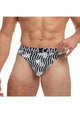 Banana Cabana Thong - Black/White - Medium/Small