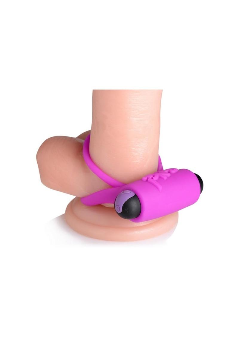 Bang! Silicone Cock Ring and Bullet