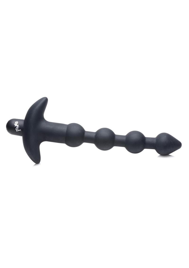 Bang! Vibrating Silicone Anal Beads with Remote Control