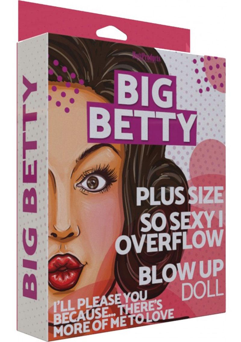 Big Betty Blow-Up Doll – vanilla, packaging
