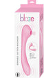 Blaze Bendable Suction Rechargeable Silicone Massager - Pink