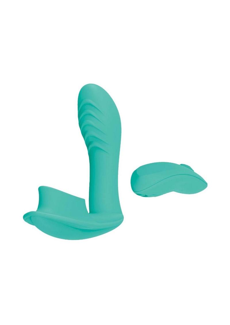 Blaze Remote Control Satisfier Silicone Dual Mini Vibrator