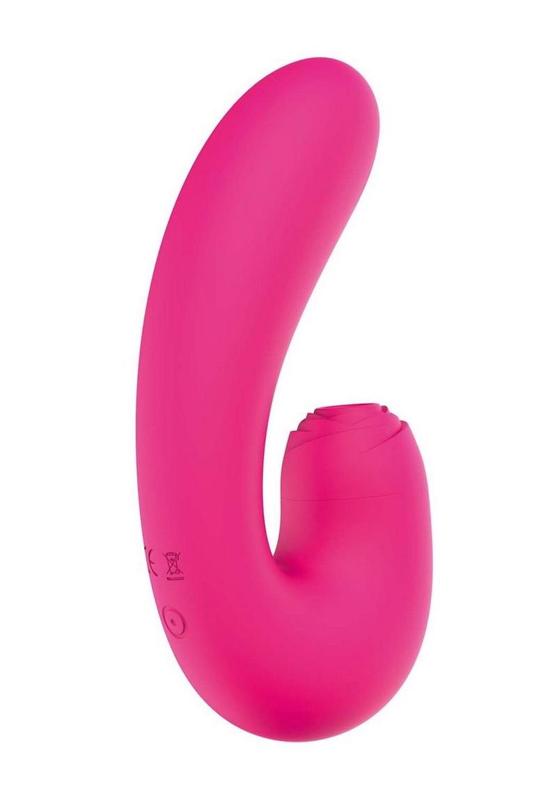 Blaze Suction Thumper Silicone Dual Stimulation Vibrator