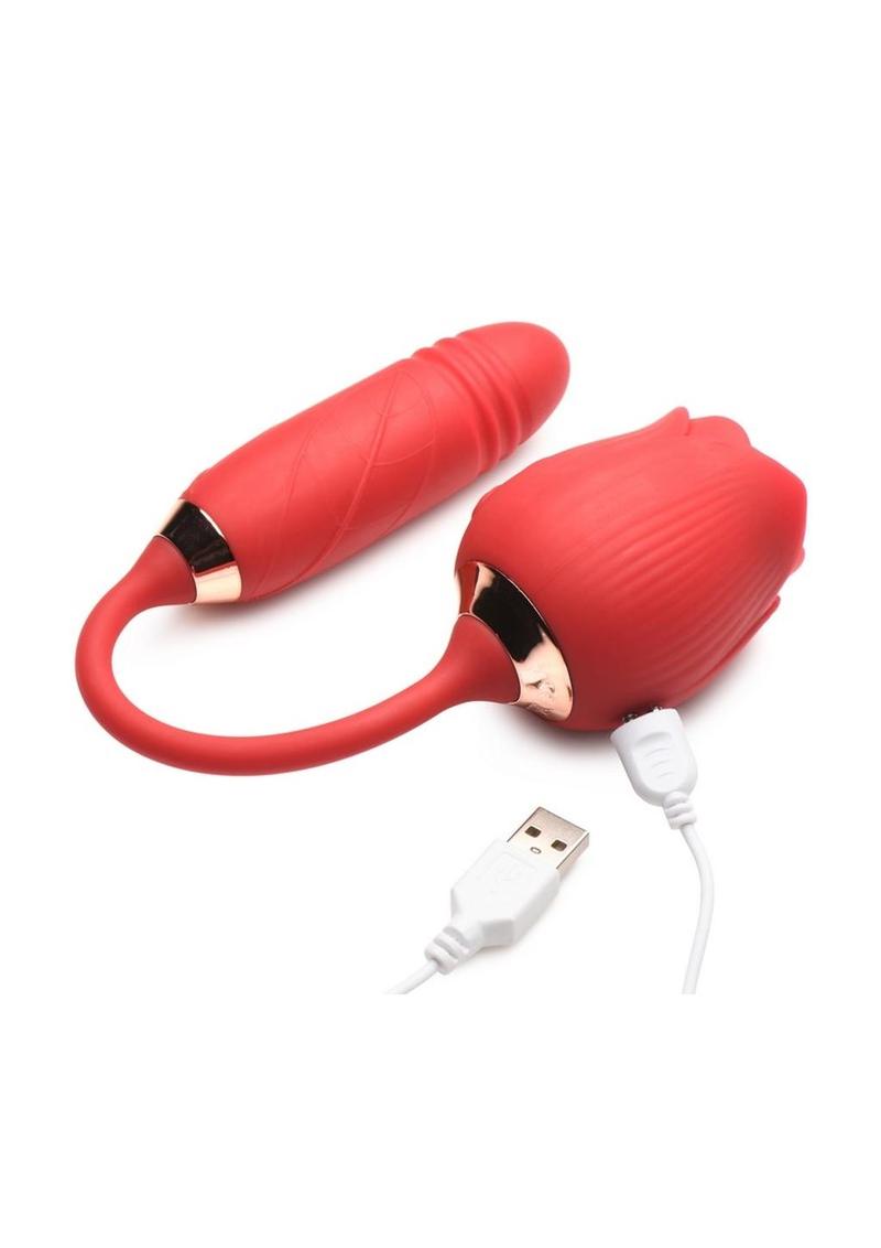 Bloomgasm Romping Rose Clitoral Vibrator