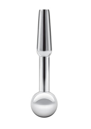 Blue Line Peephole Penis Plug - Stainless