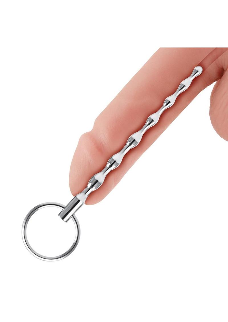 Blue Line Ribbed Urethral Sound
