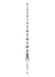 Blue Line Ribbed Urethral Sound