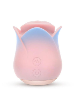 Blush Collection Kissing Rose Silicone Clitoral Stimulator