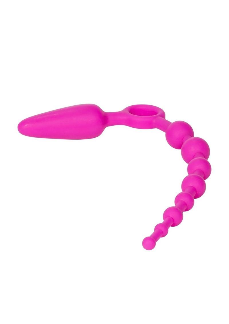 Booty Call Double Dare Silicone Vibrating Butt Plug Set