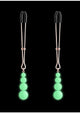Bound G2 Iron Adjustable Nipple Clamps Glow in the Dark