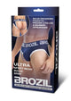 Brozil Ultra Sports Mesh Bulge Brief - Blue/Navy Blue - Large/XLarge