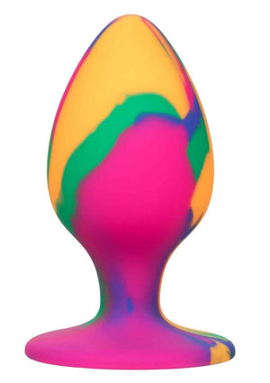 Cheeky Tie-Dye Silicone Anal Plug