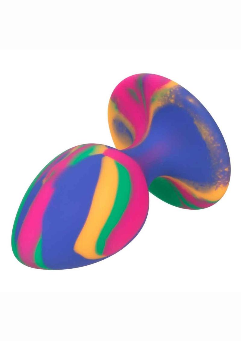 Cheeky Tie-Dye Silicone Anal Plug